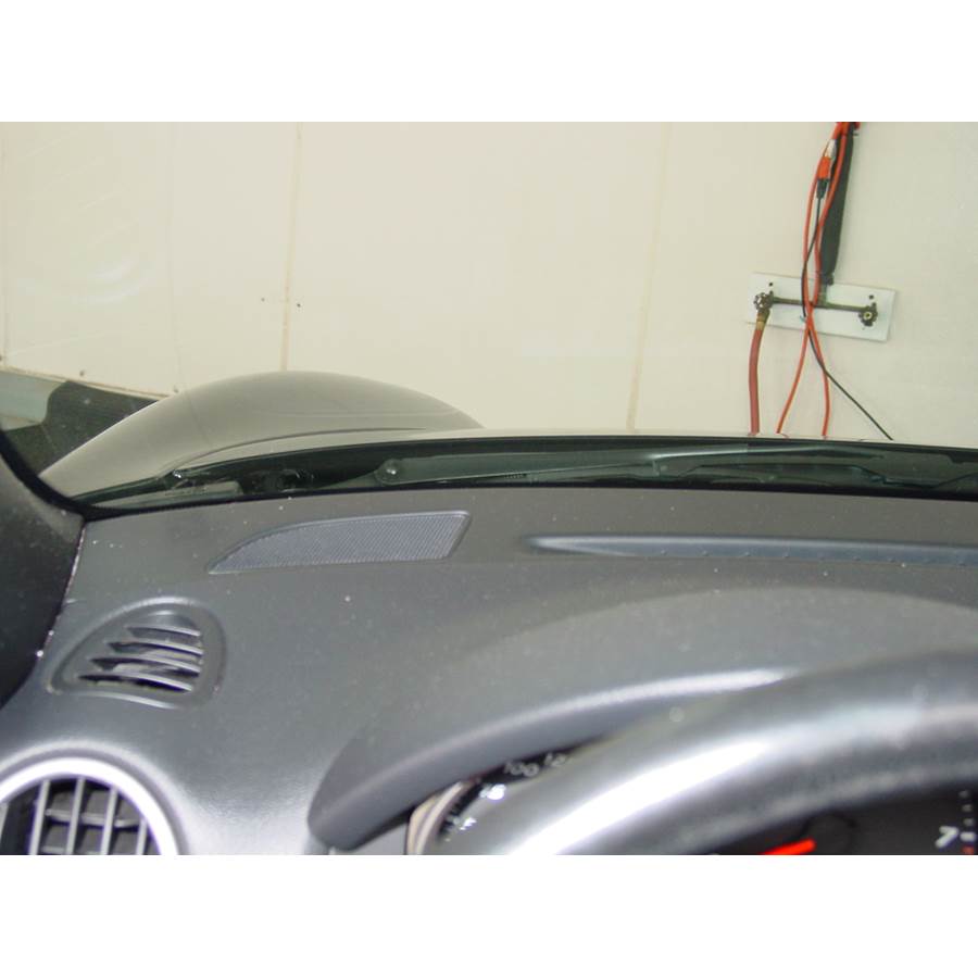 2011 Porsche Cayman Dash speaker location
