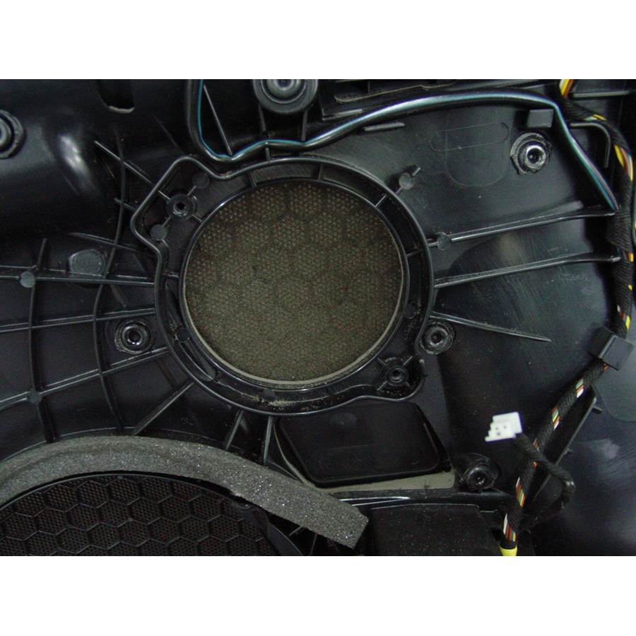 2011 Porsche Cayman Front door midrange removed