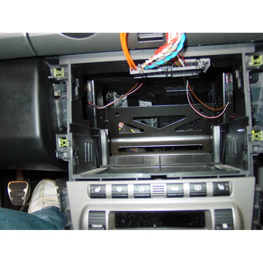 2007 Porsche Cayman Factory radio removed
