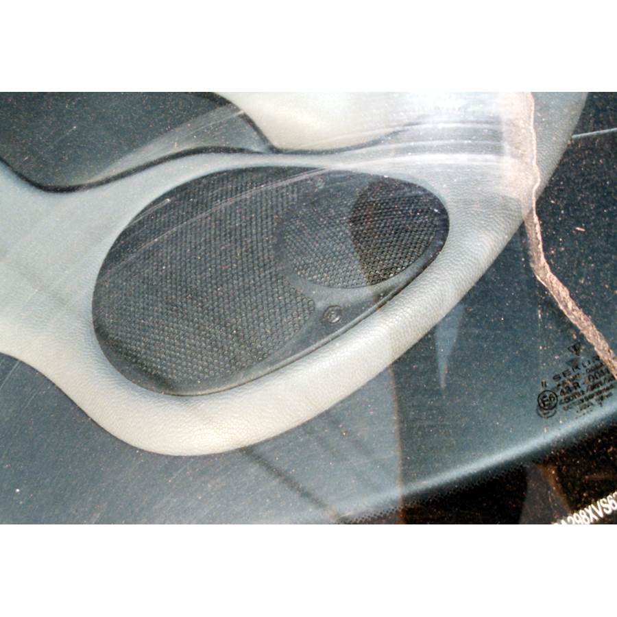 1997 Porsche Boxster Dash speaker location