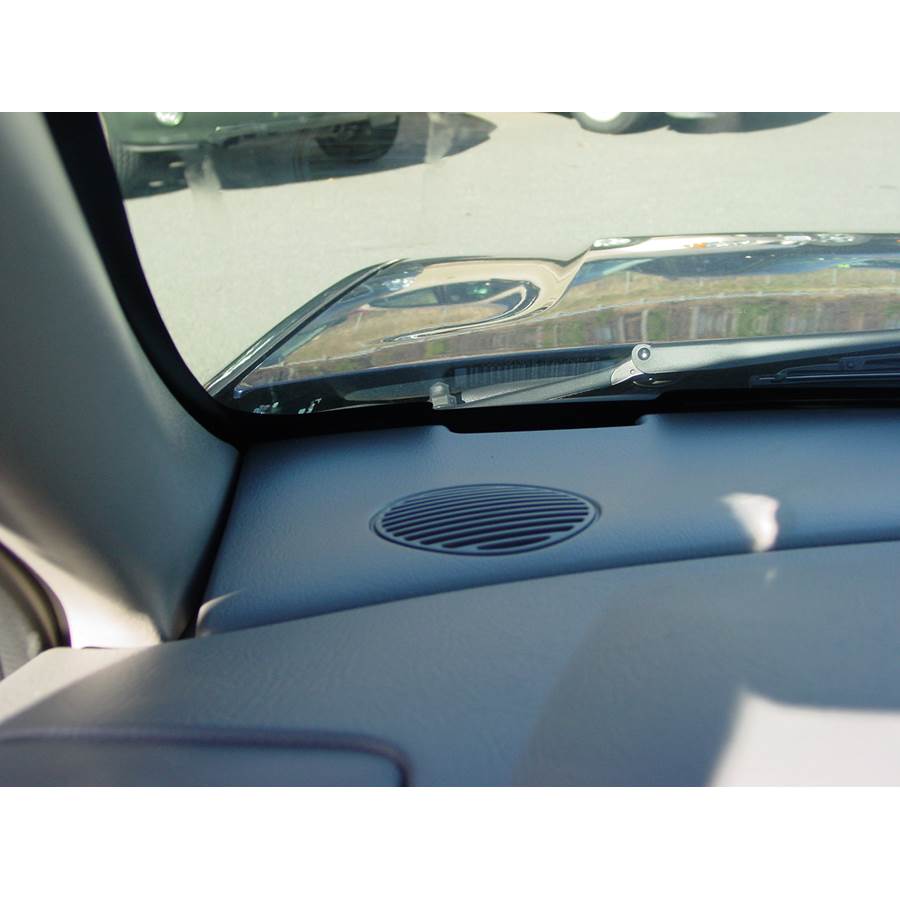 2004 Isuzu Ascender Dash speaker location