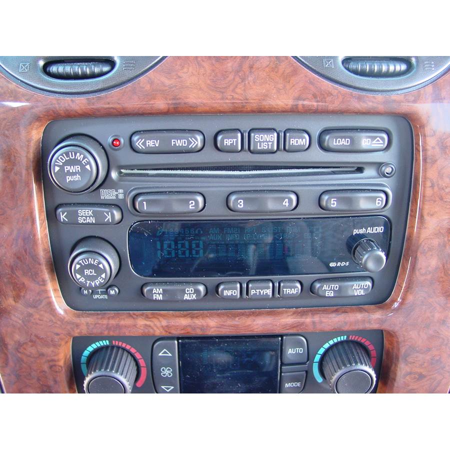 2005 Isuzu Ascender Factory Radio