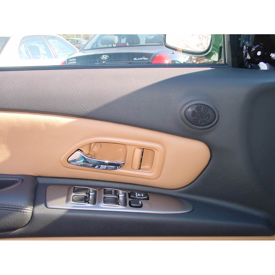 2003 Isuzu Axiom Front door tweeter location