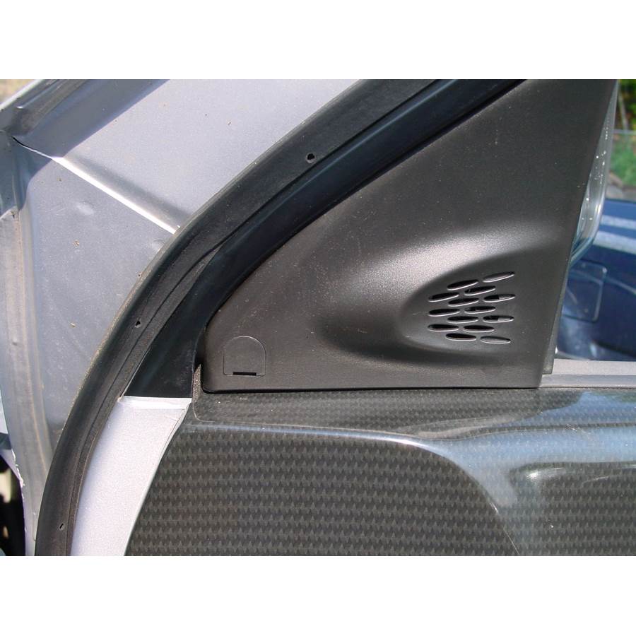 1999 Isuzu VehiCROSS Front door tweeter location