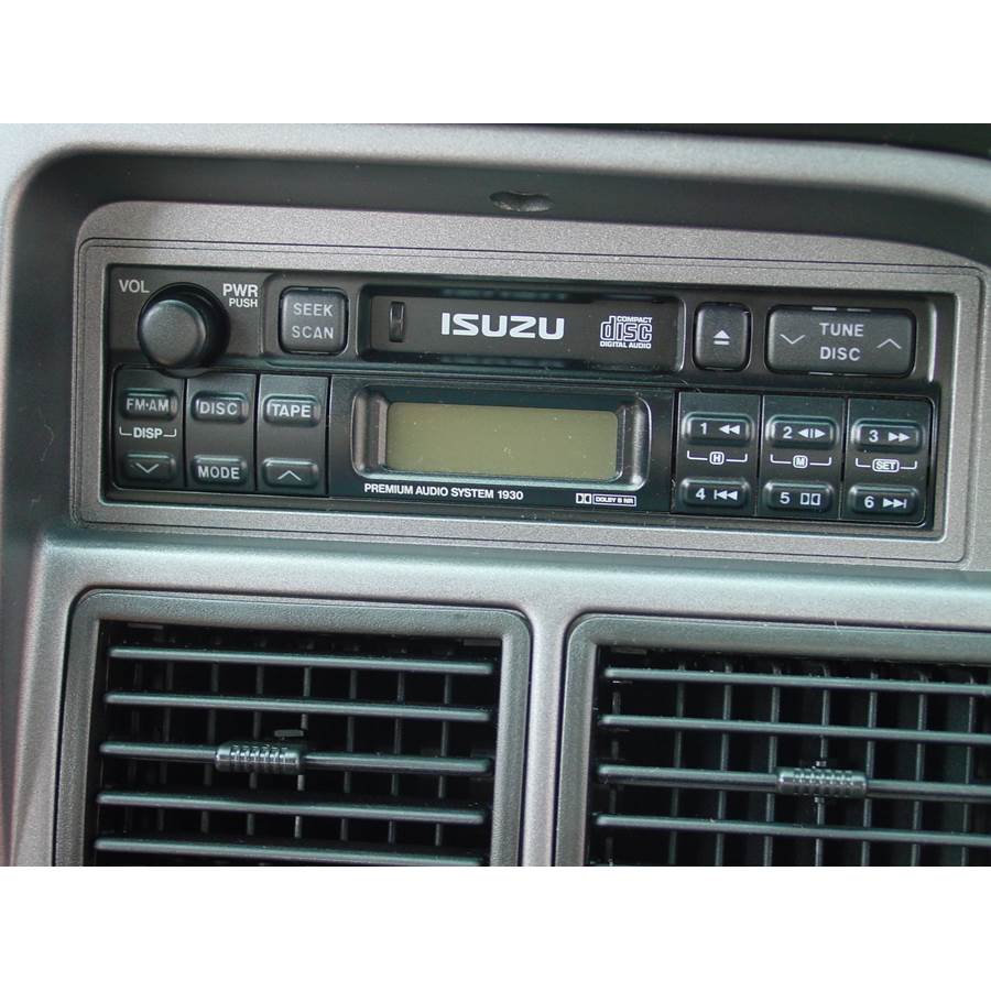 2000 Isuzu VehiCROSS Factory Radio