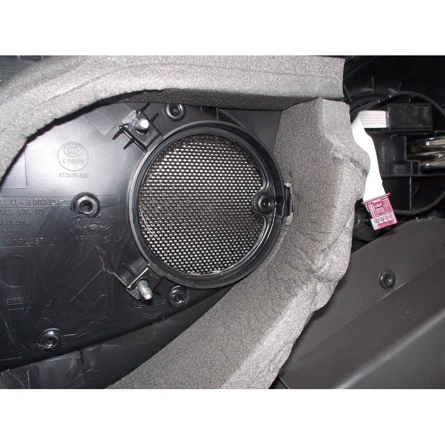 2011 MINI Countryman Front speaker removed
