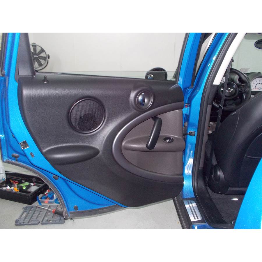 2012 MINI Countryman Rear door speaker location