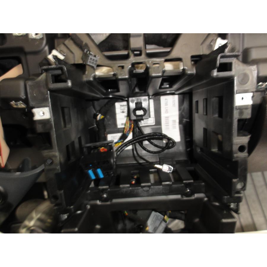 2009 MINI Cooper Factory radio removed