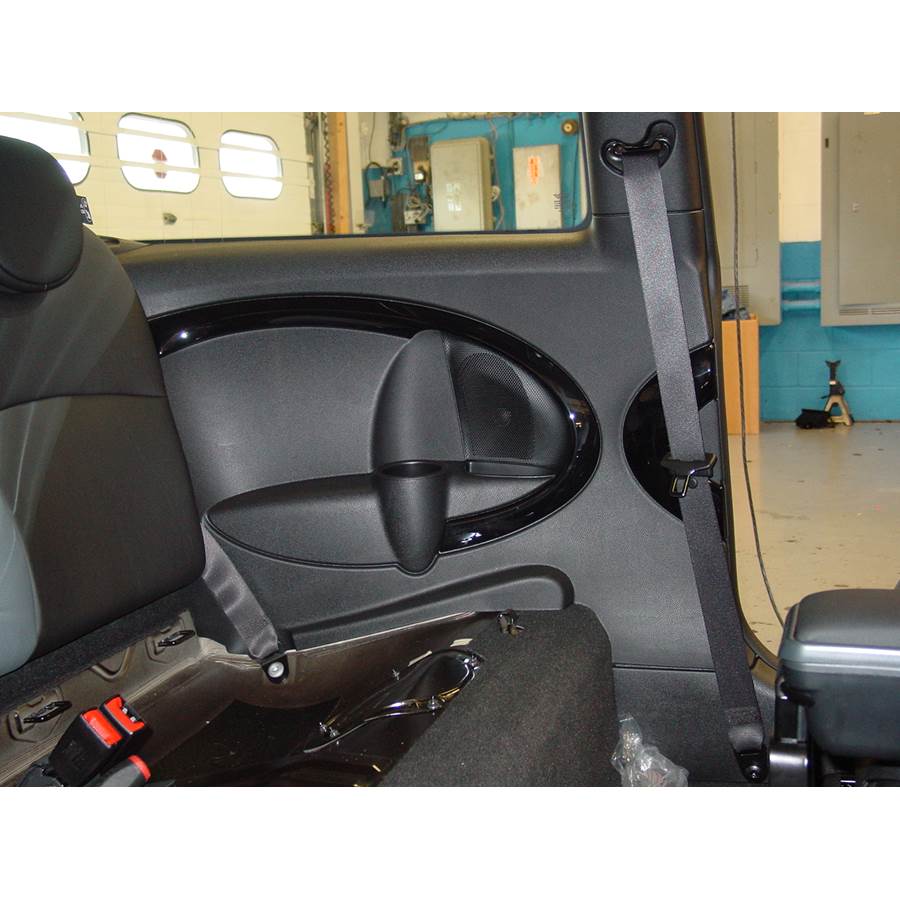 2012 MINI Clubman Rear side panel speaker location