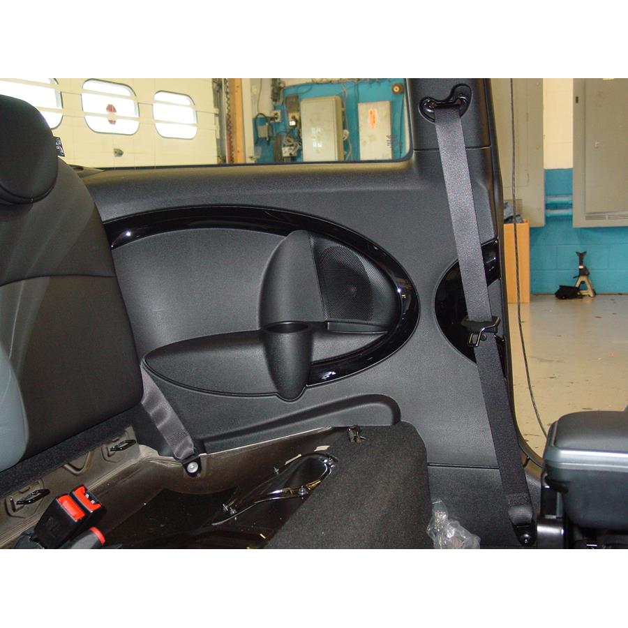 2014 MINI Clubman Rear side panel speaker location
