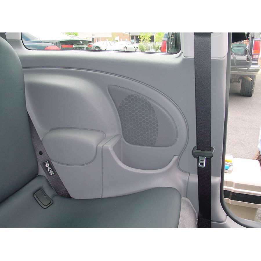 2003 MINI Cooper Side panel speaker location