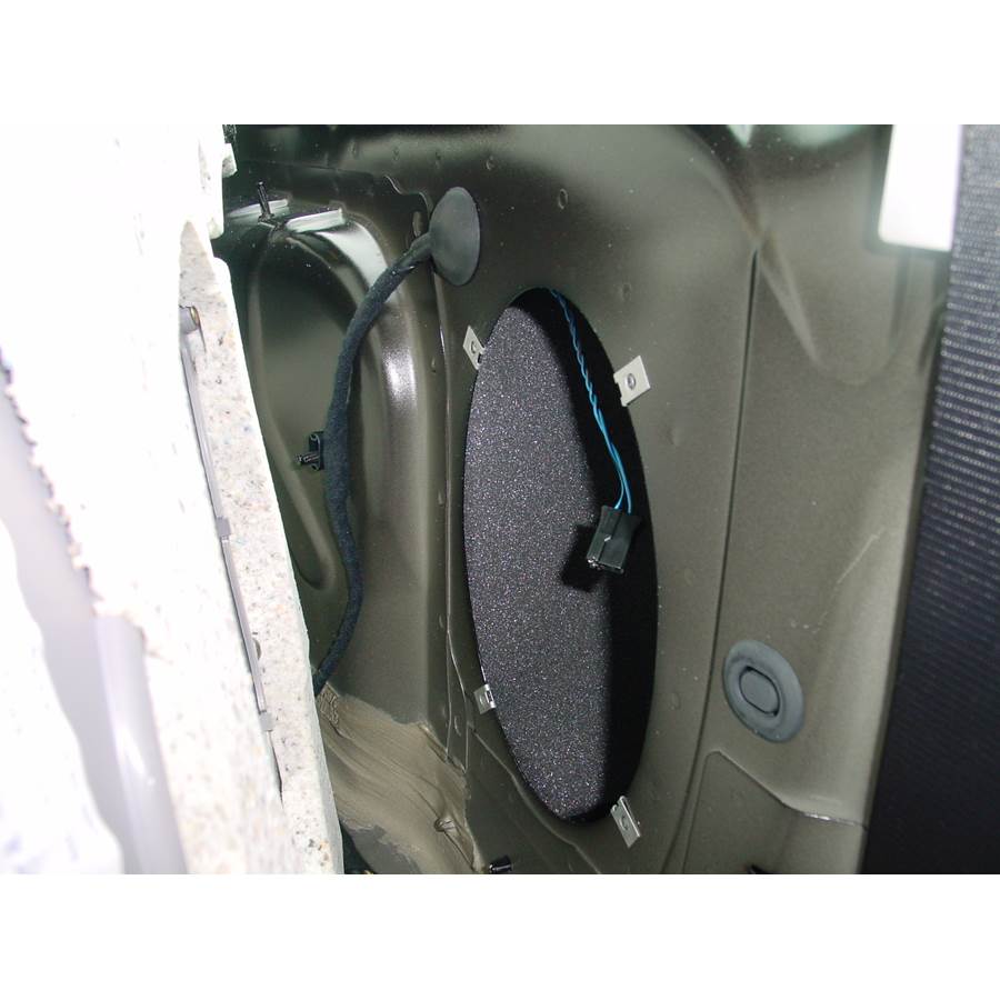 2004 MINI Cooper Side panel speaker removed