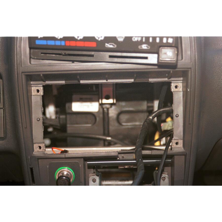 1997 Geo Tracker Factory radio removed