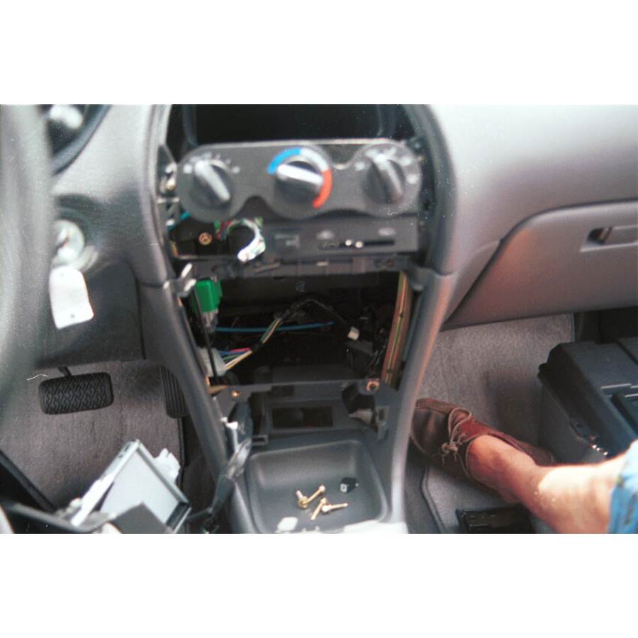 1994 Geo Prizm Factory radio removed