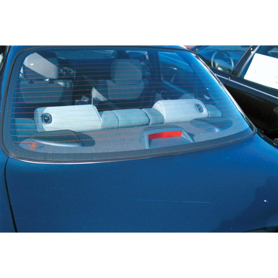 1993 Geo Prizm Rear deck speaker location
