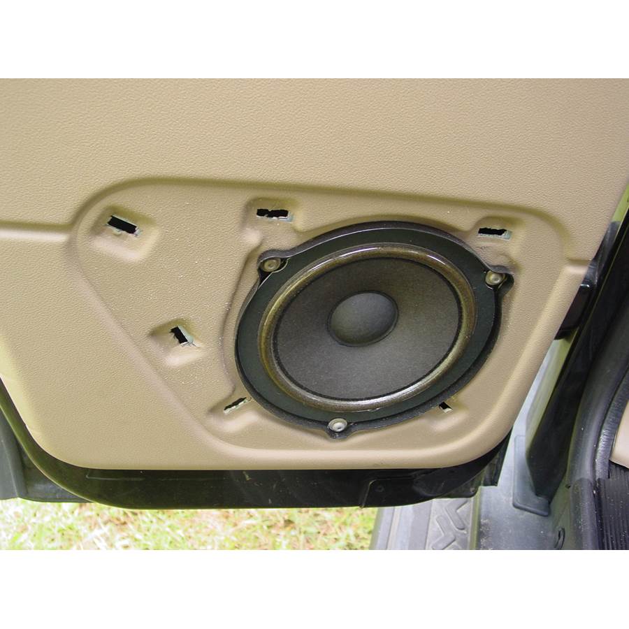 2002 Land Rover Discovery Rear door woofer