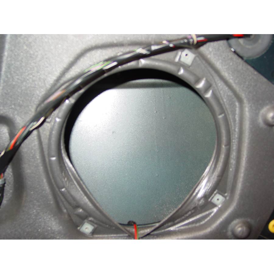 1998 Land Rover Range Rover Rear door speaker removed
