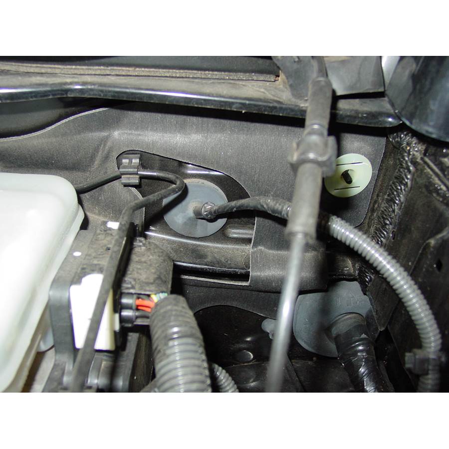 2010 Hummer H3 Firewall access
