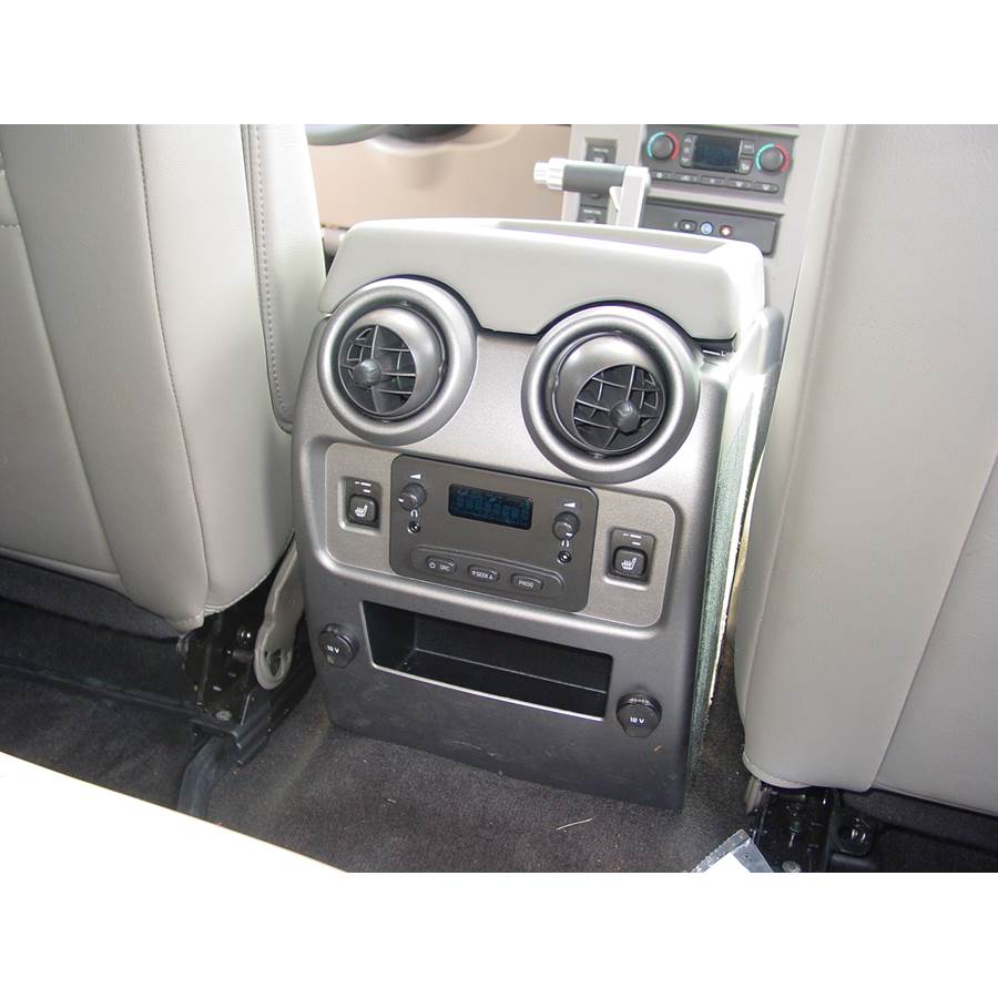 2008 Hummer H2 Factory amplifier location