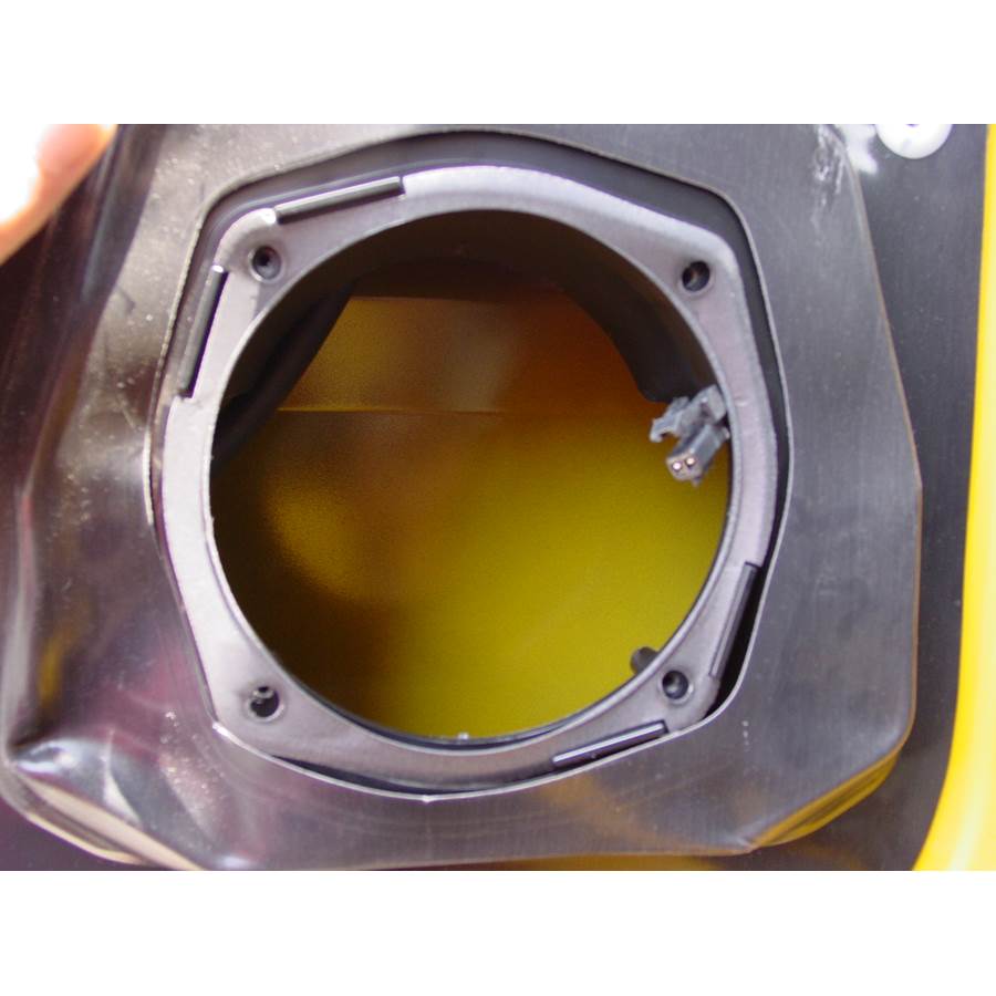 2004 Hummer H2 Rear door speaker removed
