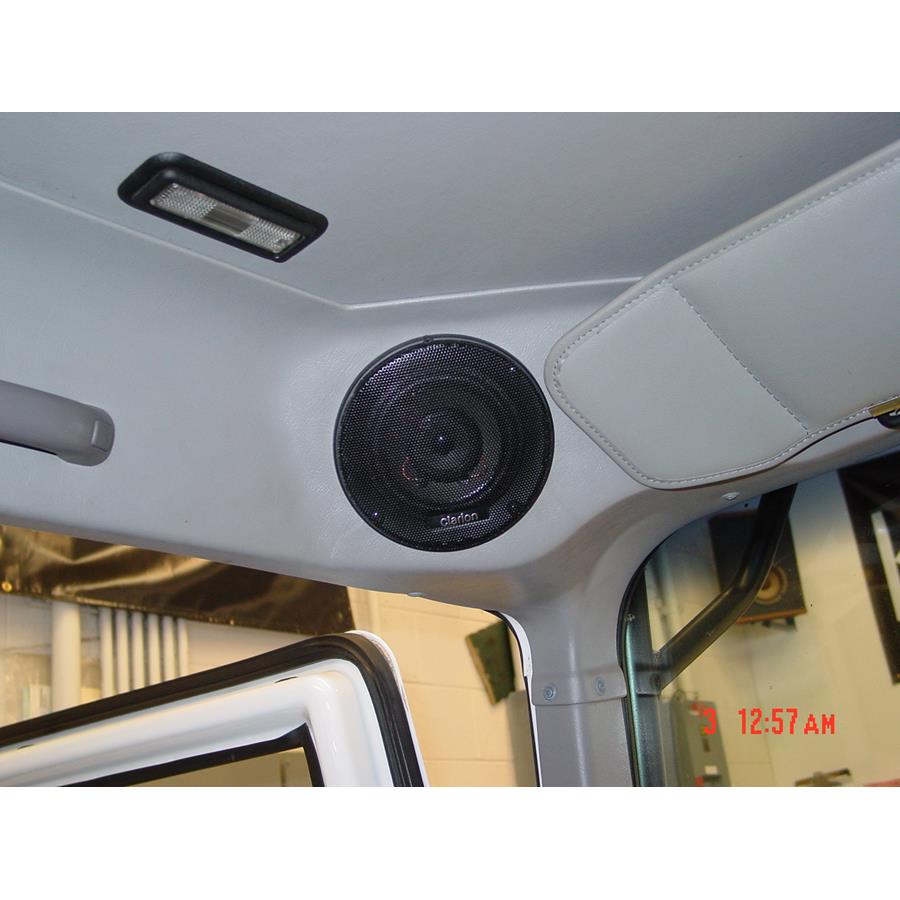 2001 Hummer H1 Dash speaker location