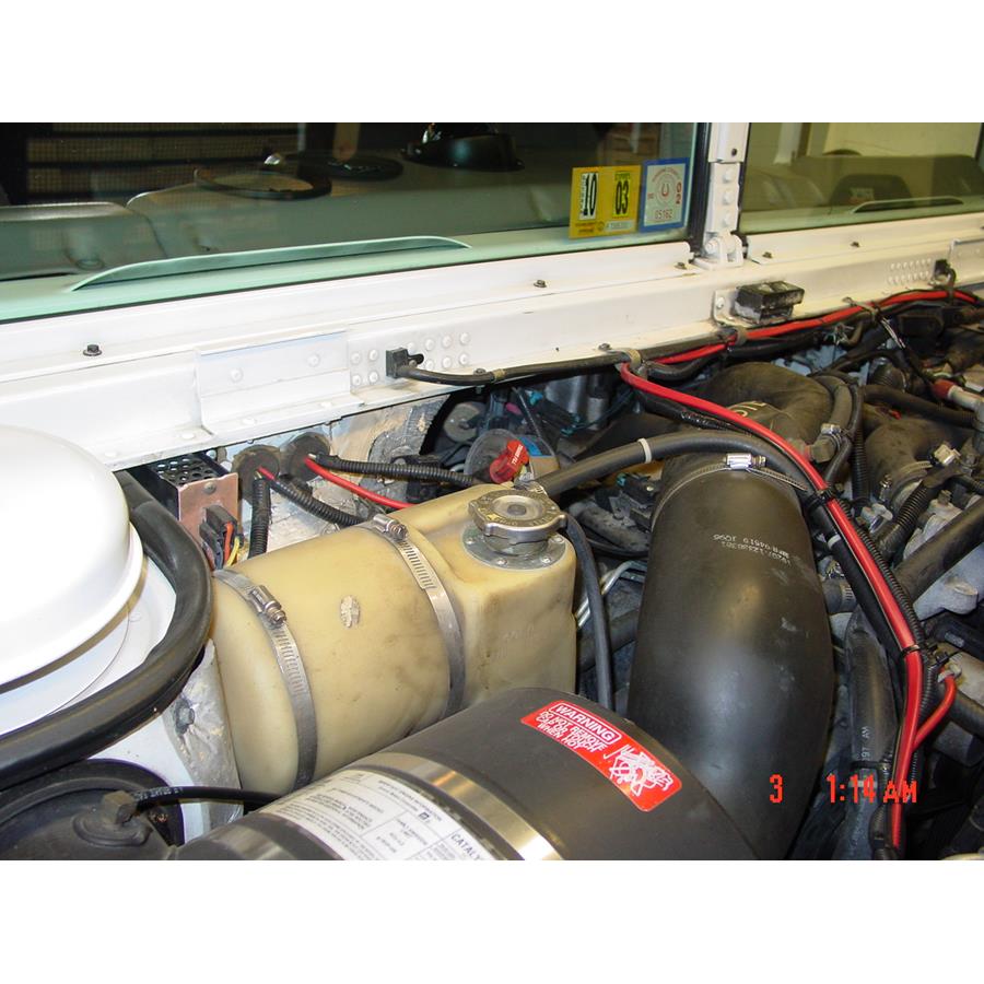 2001 Hummer H1 Firewall access