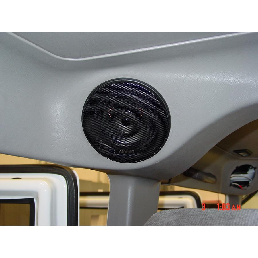 2001 Hummer H1 Rear roof speaker location