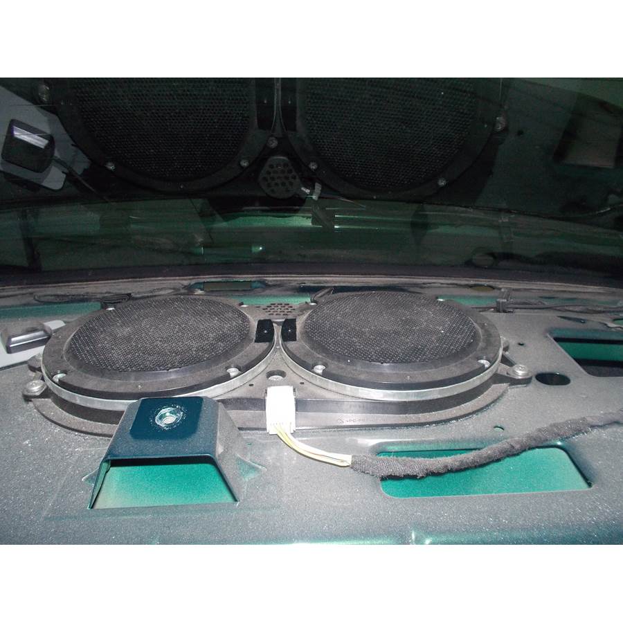 2007 Jaguar X-Type Rear deck speaker