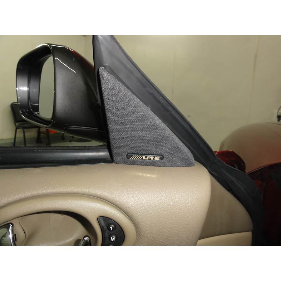 2005 Jaguar XK8 Front door tweeter location