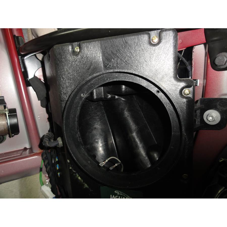 2002 Jaguar XK8 Rear side panel speaker removed