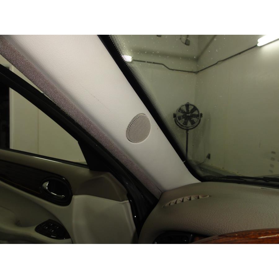 2003 Jaguar Van Den Plas Front pillar speaker location