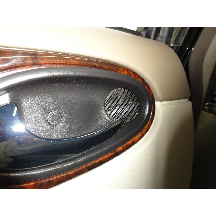 1999 Jaguar Van Den Plas Rear door tweeter location