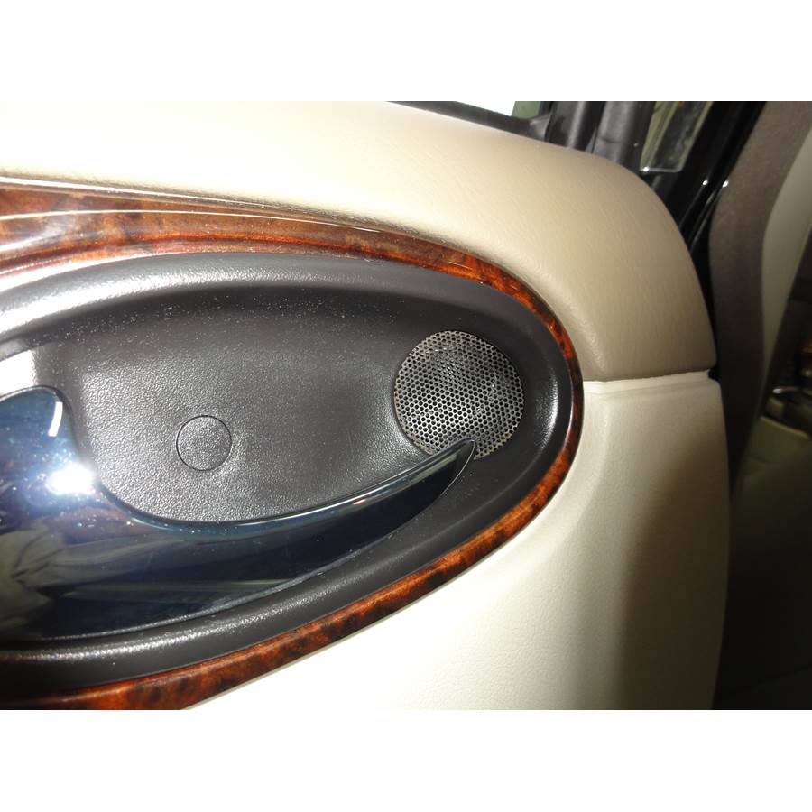 2001 Jaguar Van Den Plas Rear door tweeter location