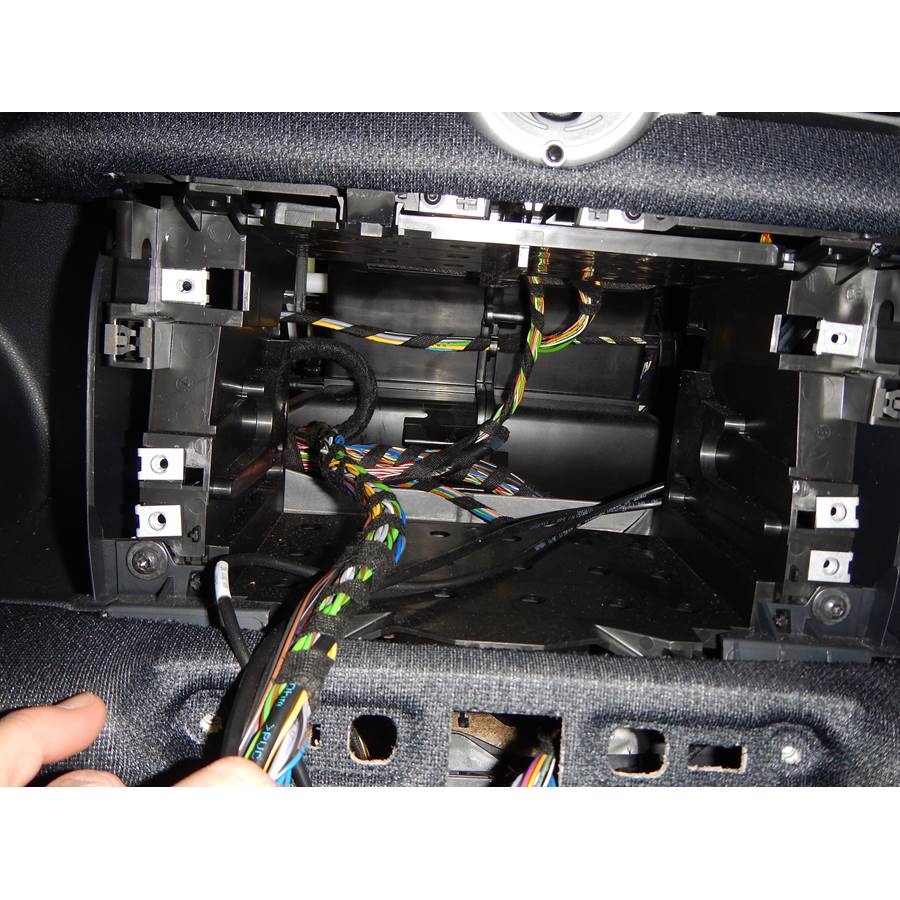 2011 Smart fortwo Factory radio removed