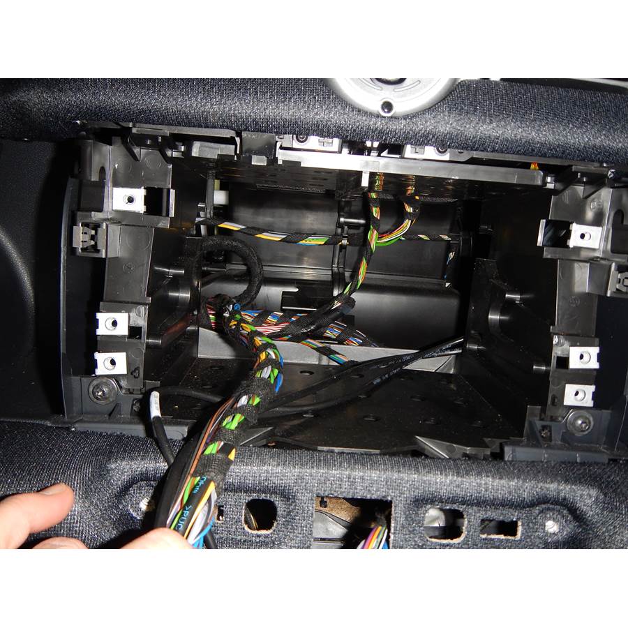 2012 Smart fortwo Factory radio removed