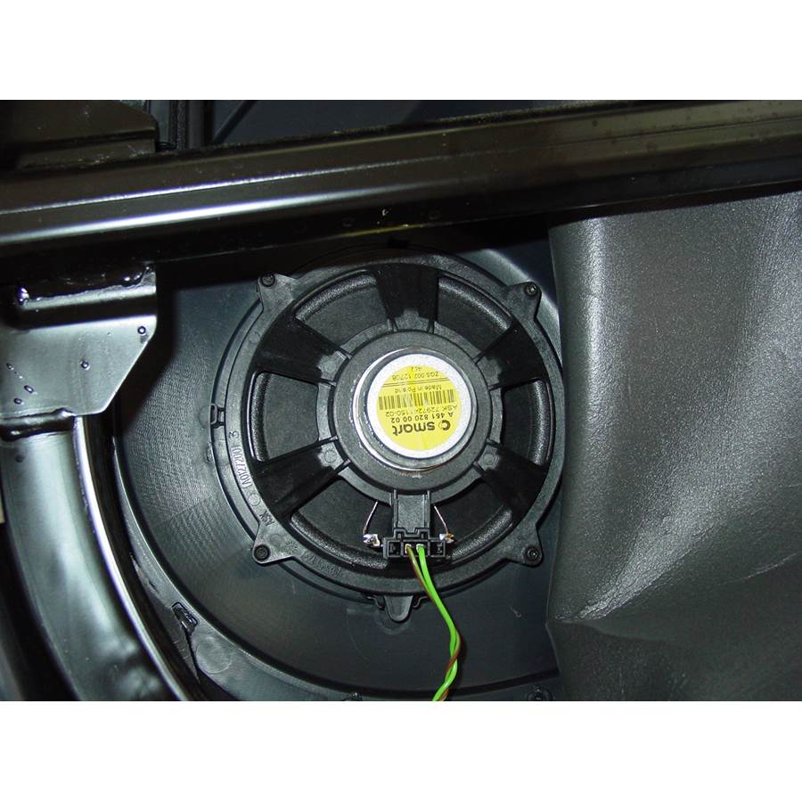 2009 Smart fortwo Front door speaker