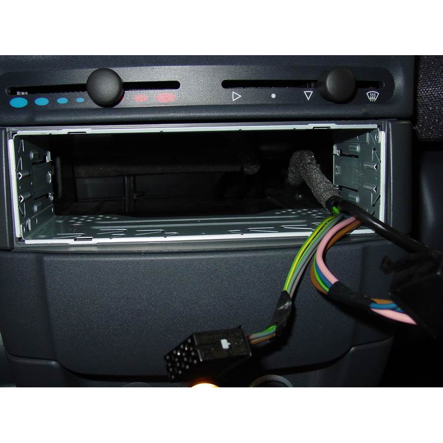 2003 Smart fortwo Factory radio removed
