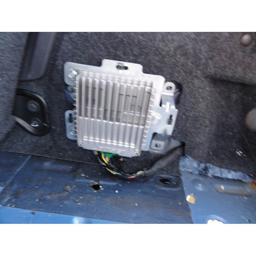 2012 Fiat 500 Factory amplifier