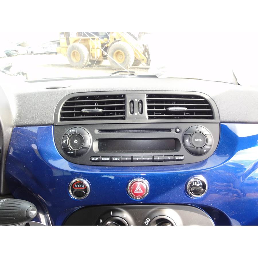 2017 Fiat 500 Factory Radio