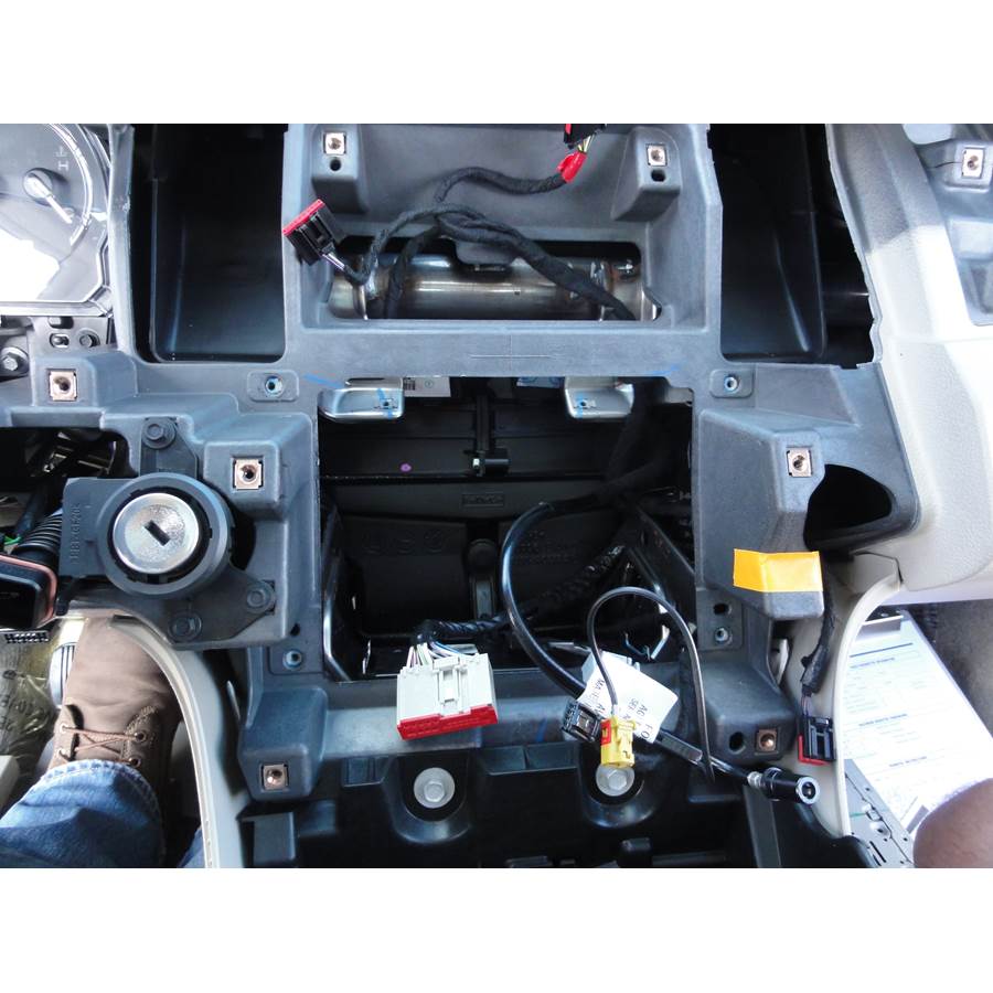 2011 Ford Taurus Factory radio removed
