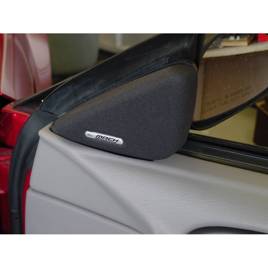 2002 Ford Mustang Front door tweeter location