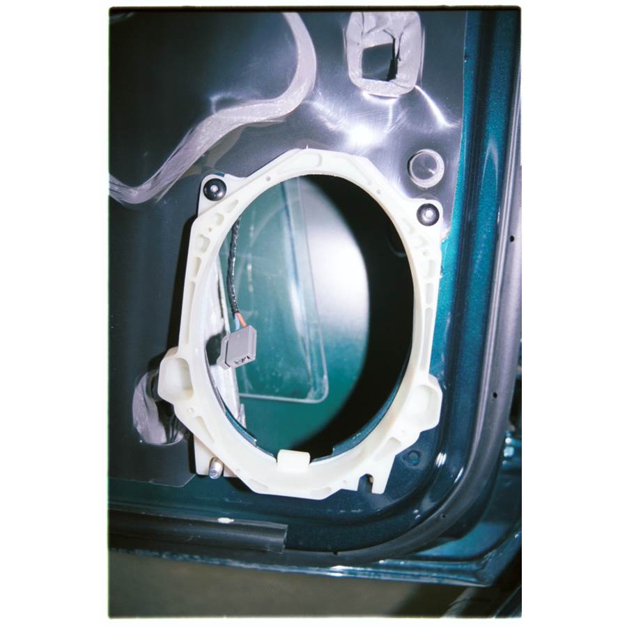 1997 Ford Mustang Front door woofer removed