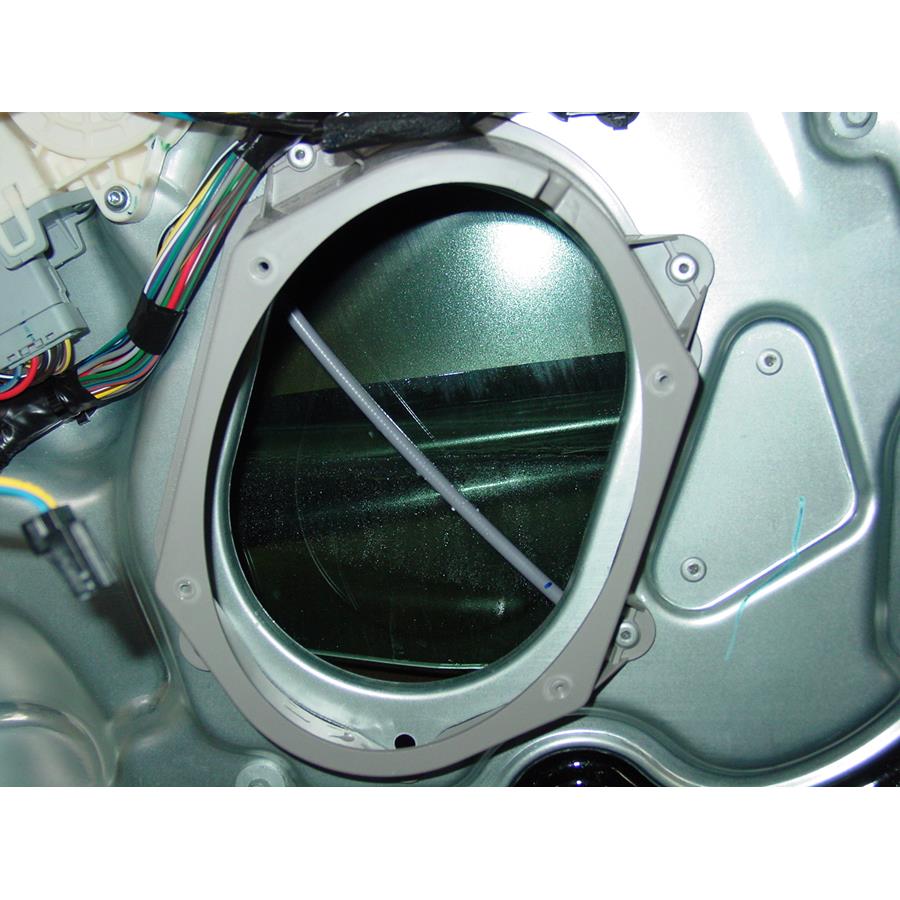 2012 Ford Fusion Front door woofer removed