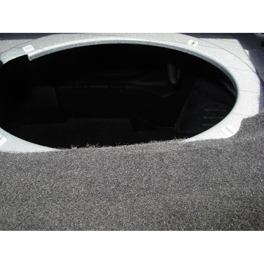 2007 Ford Fusion Rear deck speaker removed