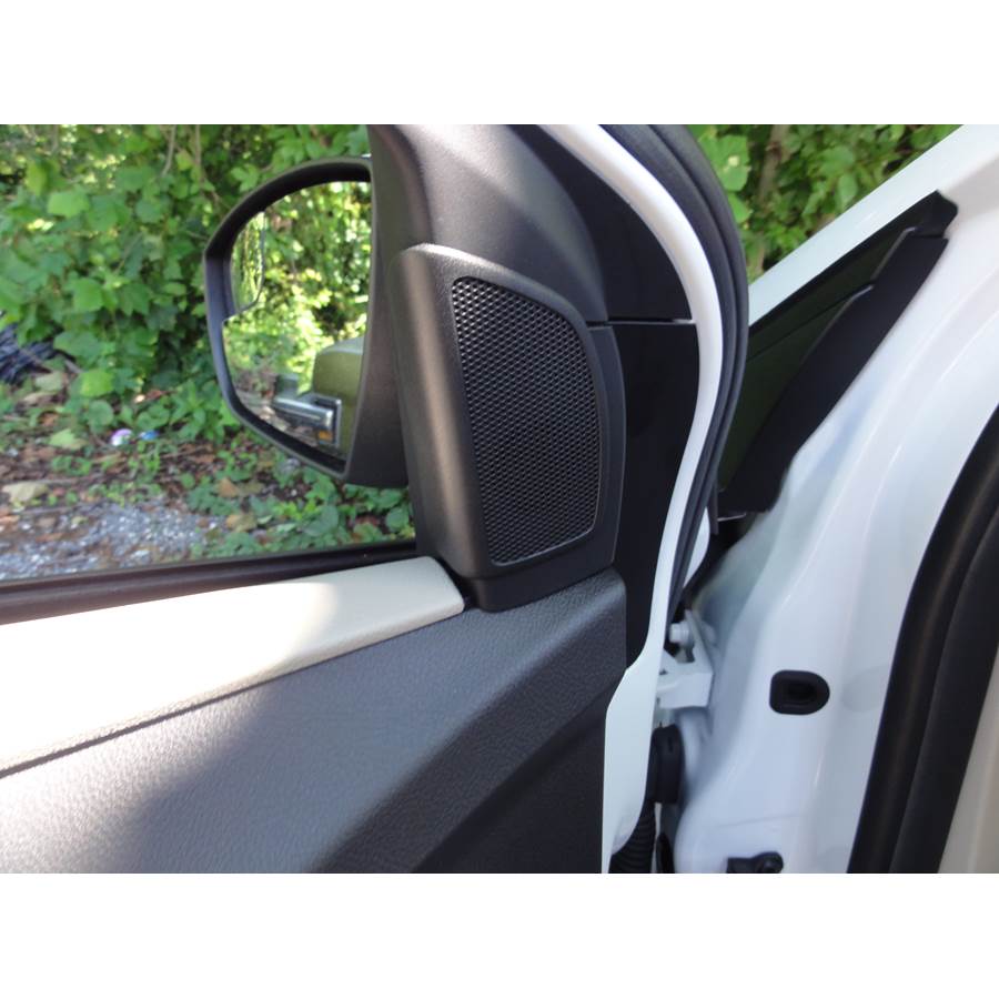 2017 Ford Focus Front door tweeter location
