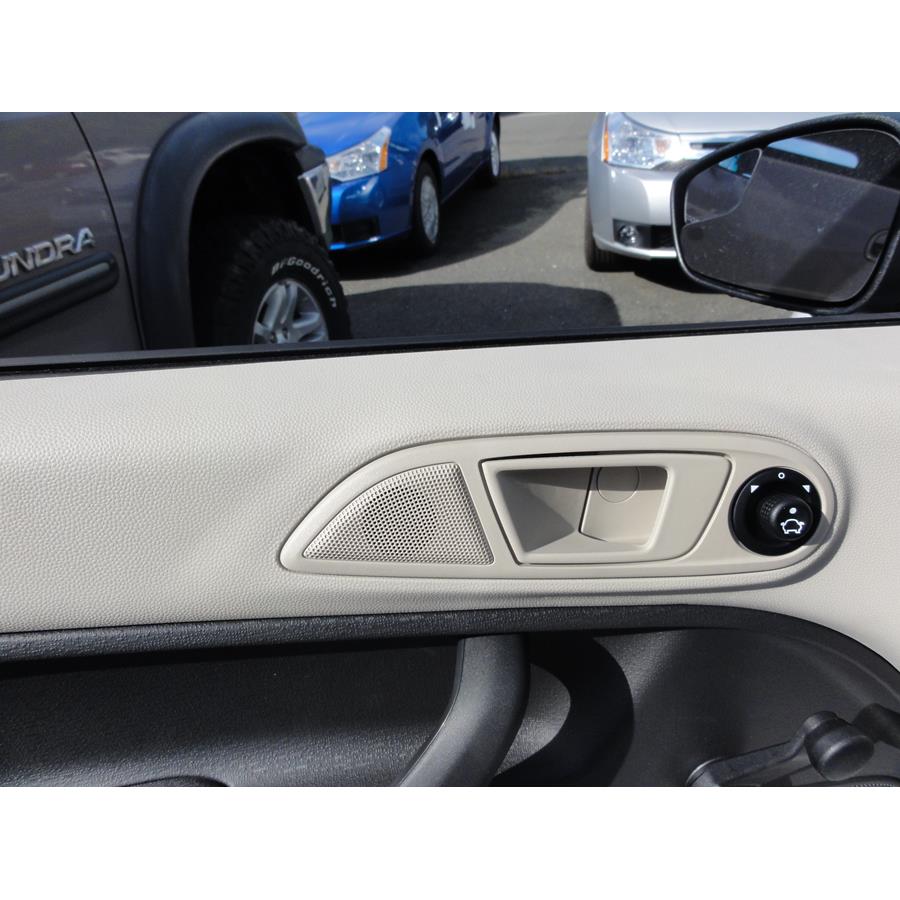 2012 Ford Fiesta Front door tweeter location