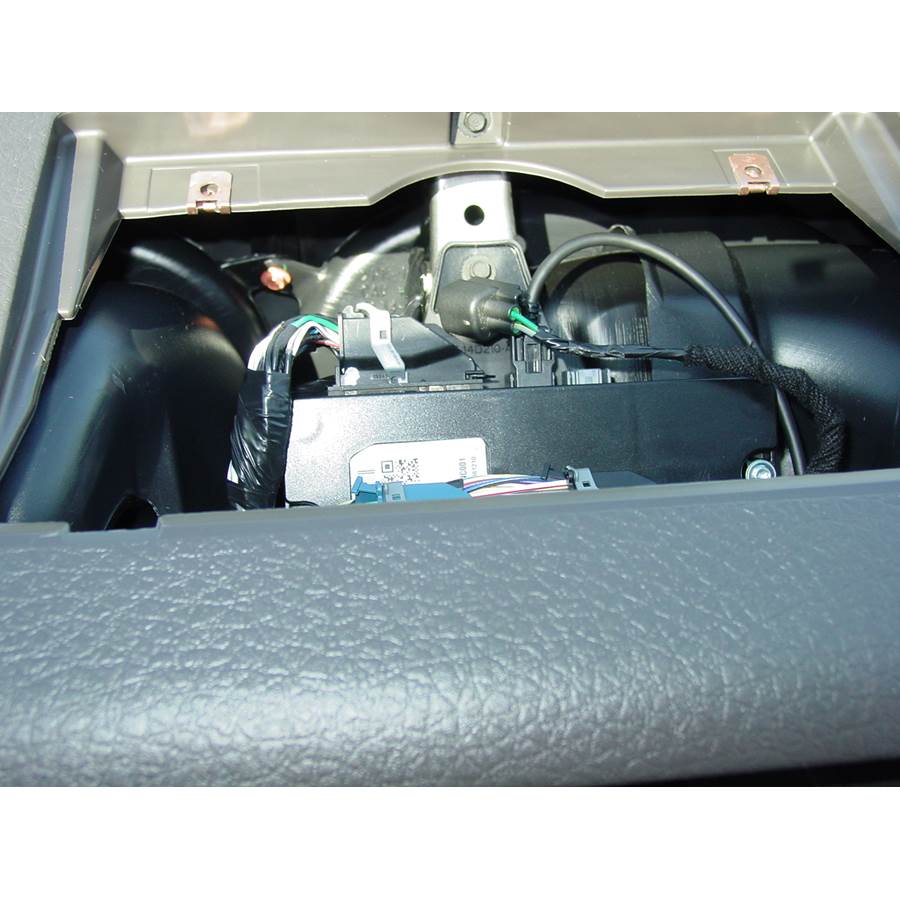 2009 Ford F-150 FX4 Center dash speaker removed