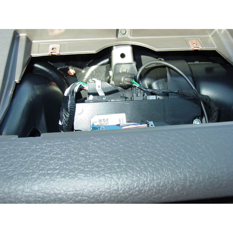 2012 Ford F-150 King Ranch Center dash speaker removed