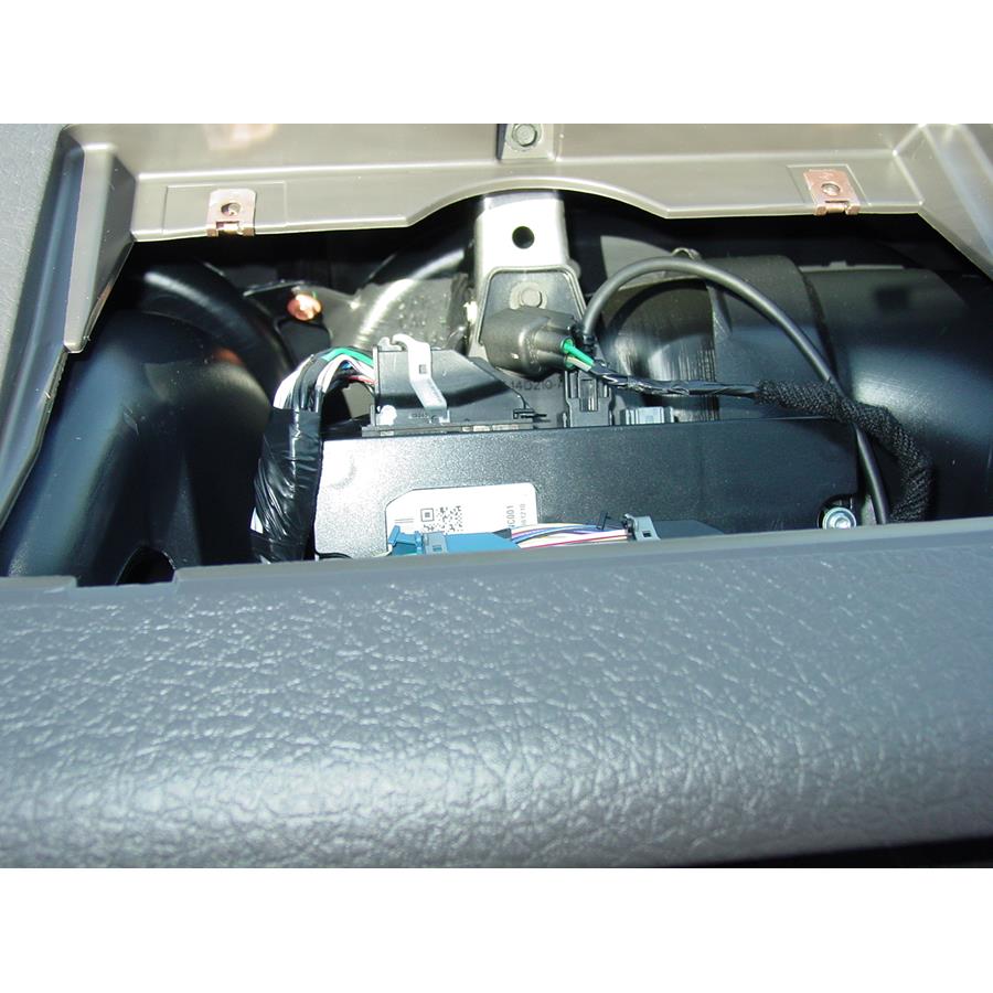 2014 Ford F-150 Limited Center dash speaker removed