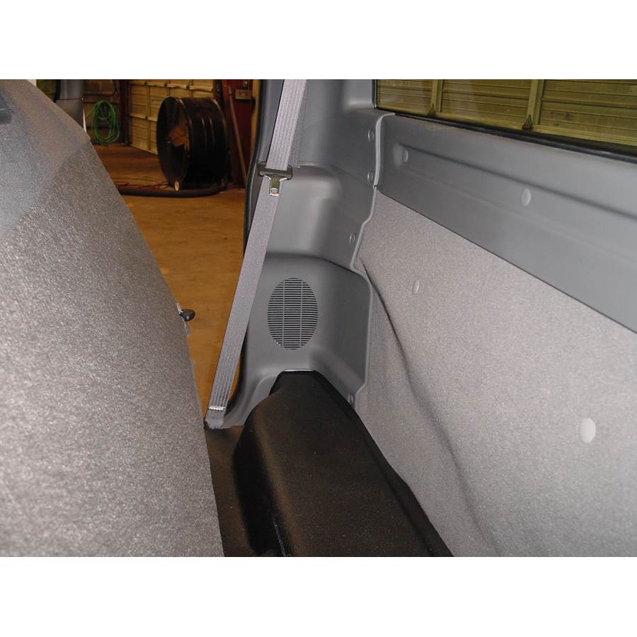 2002 Ford F-150 Rear pillar speaker location